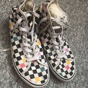 Checkered vans